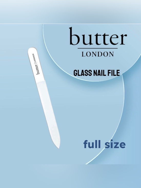 butter LONDON Other - 💟3/25$ 🆕NWOB BUTTER LONDON | FULL | Signature Glass Nail File